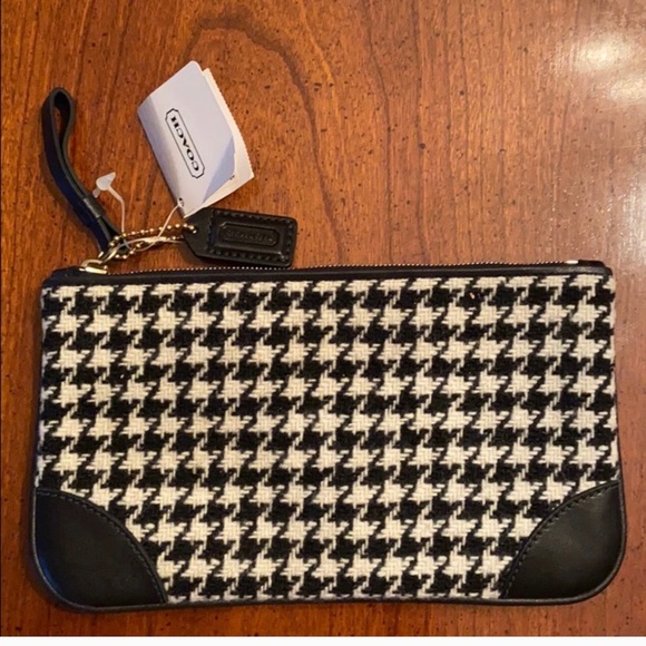 coach checkered bag